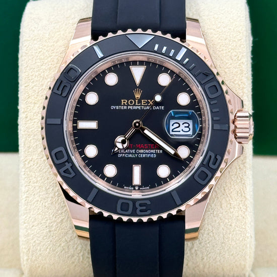Pre-owned Rolex Replica Watch Yacht-Master 40, 18k Everose Gold, 40mm, 126655-0002