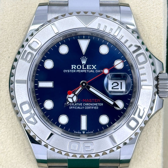Pre-owned Rolex Replica Watch Yacht-Master 40 Mint Blue Dial Oyster 126622-0002