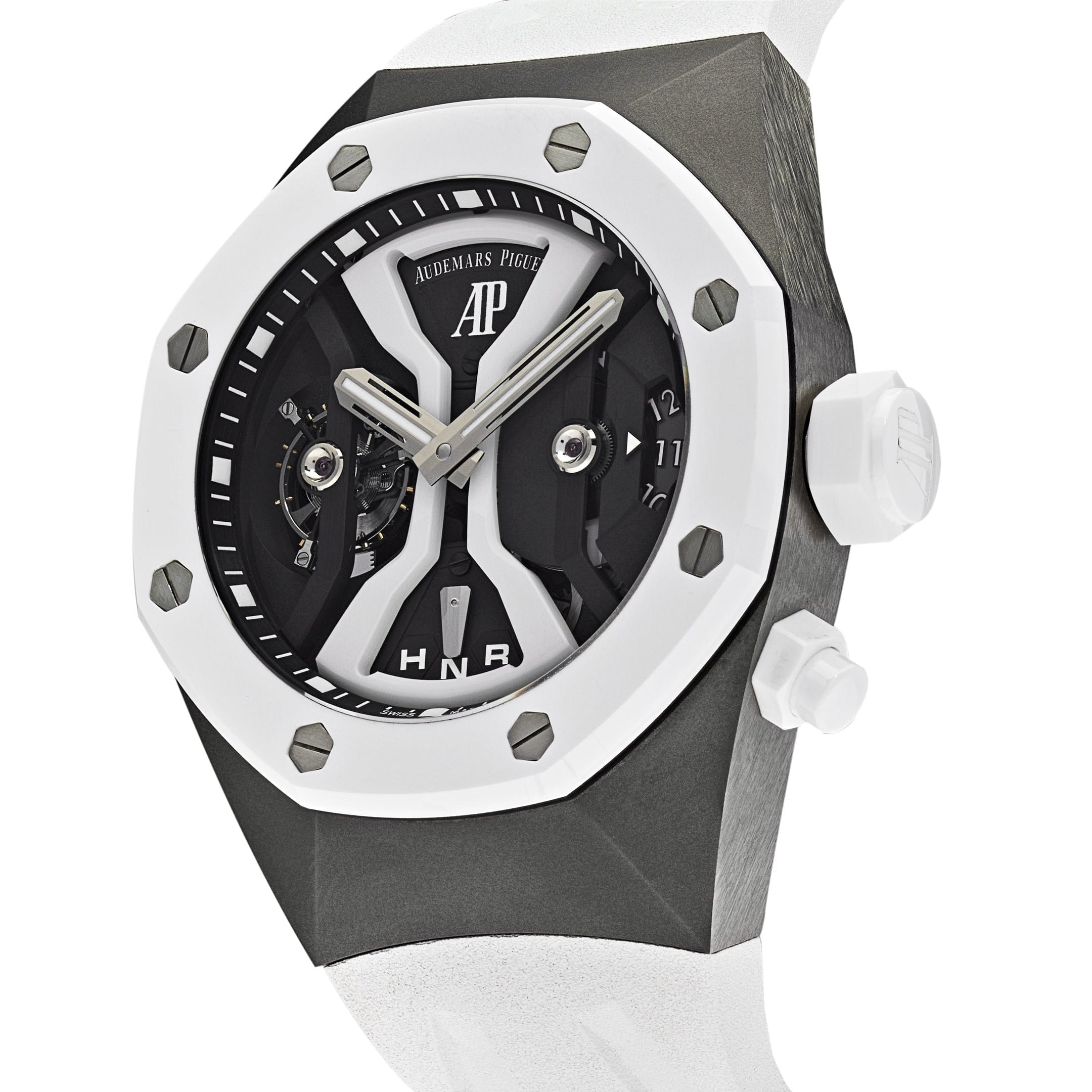 Replica Audemars Piguet Royal Oak Concept Flying Tourbillon GMT 44mm Titanium 26580IO.OO.D010CA.01