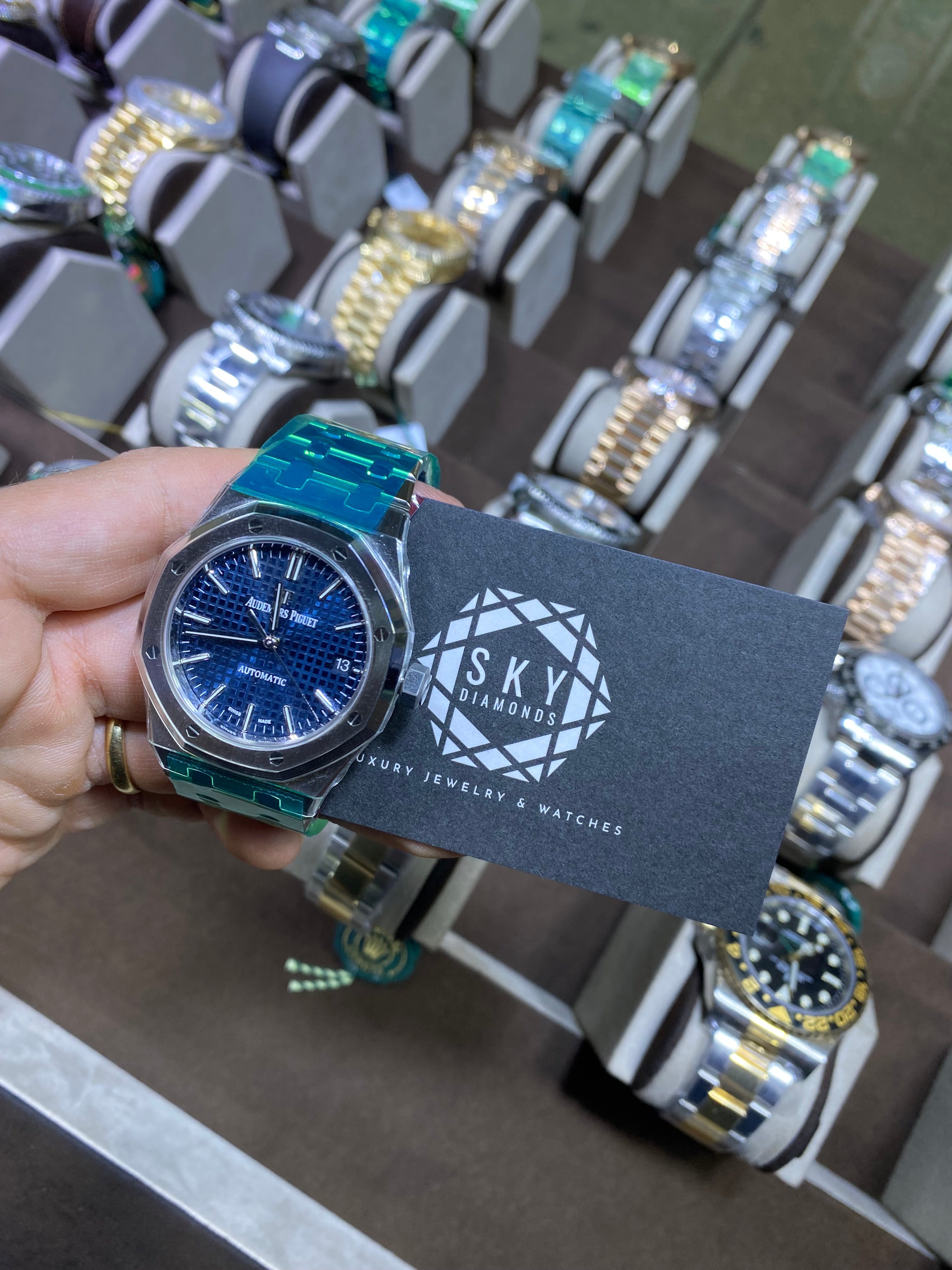 Replica Audemars Piguet Royal Oak Selfwinding Watch 15450ST.OO.1256ST.03