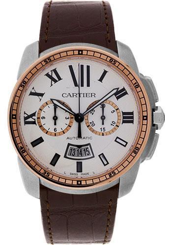 Replica Cartier Calibre de Cartier Chronograph Watch W7100043