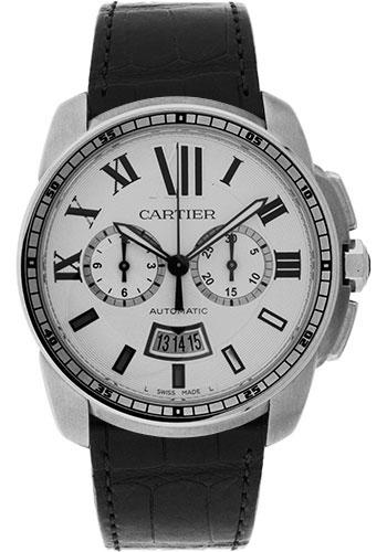 Replica Cartier Calibre de Cartier Chronograph Watch W7100046