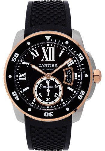 Replica Cartier Calibre de Cartier Diver Watch W7100055