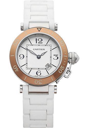 Replica Cartier Lady Seatimer Pasha Watch W3140001