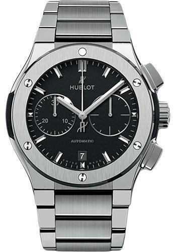 Replica Hublot Classic Fusion 45mm Chronograph Titanium Watch 520.NX.1170.NX