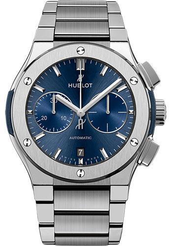 Replica Hublot Classic Fusion 45mm Chronograph Titanium Watch 520.NX.7170.NX