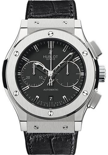Replica Hublot Classic Fusion 45mm Chronograph Titanium Watch 521.NX.1170.LR