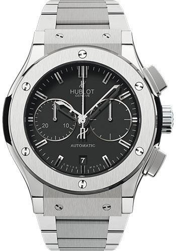 Replica Hublot Classic Fusion 45mm Chronograph Titanium Watch 521.NX.1170.NX