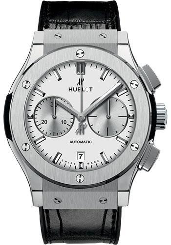 Replica Hublot Classic Fusion 45mm Chronograph Titanium Watch 521.NX.2611.LR