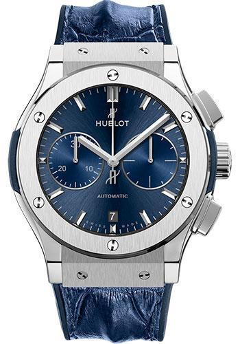 Replica Hublot Classic Fusion 45mm Chronograph Titanium Watch 521.NX.7170.LR
