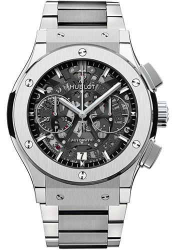 Replica Hublot Classic Fusion 45mm Chronograph Titanium Watch 525.NX.0170.NX