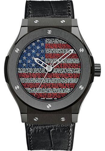 Replica Hublot Classic Fusion 45mm king Gold Watch 511.CM.1190.GR.USA11