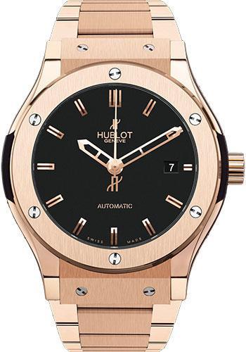 Replica Hublot Classic Fusion 45mm king Gold Watch 511.OX.1180.OX