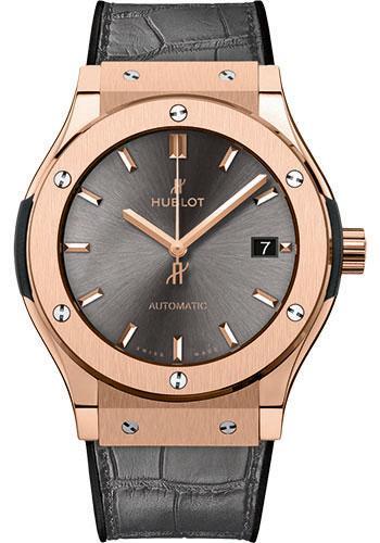 Replica Hublot Classic Fusion 45mm king Gold Watch 511.OX.7081.LR