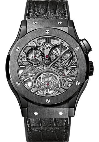 Replica Hublot Classic Fusion 45mm Skeleton Tourbillon Watch 506.CM.0140.LR