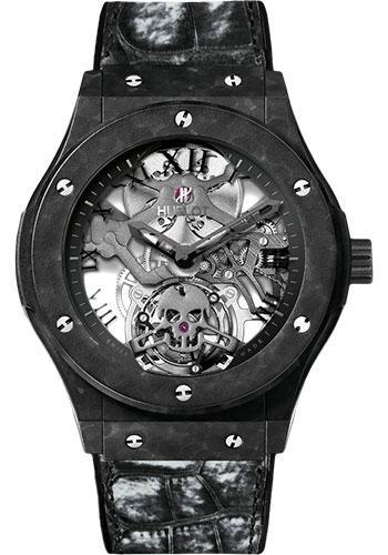 Replica Hublot Classic Fusion 45mm Watch  505.UC.0140.LR.SKULL