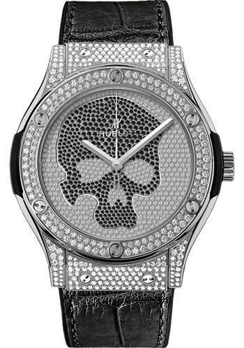 Replica Hublot Classic Fusion 45mm Watch 511.NX.9000.LR.1704.SKULL