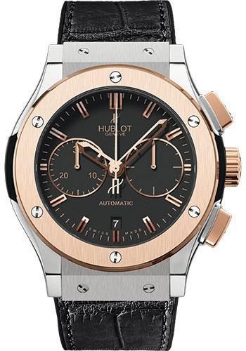 Replica Hublot Classic Fusion Chronograph Titanium King Gold Watch 521.NO.1180.LR