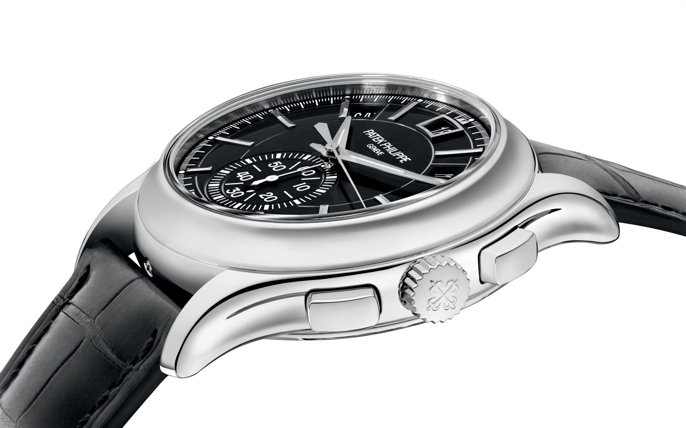Replica Patek Philippe 5905P Annual Calendar Flyback Chronograph Platinum 42mm Automatic Luxury Watch
