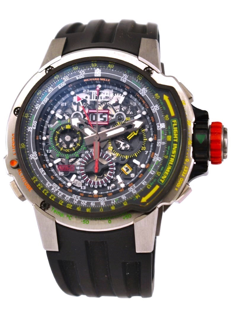 Replica Richard Mille RM 39-01 Automatic Aviation Flyback Chronograph Titanium