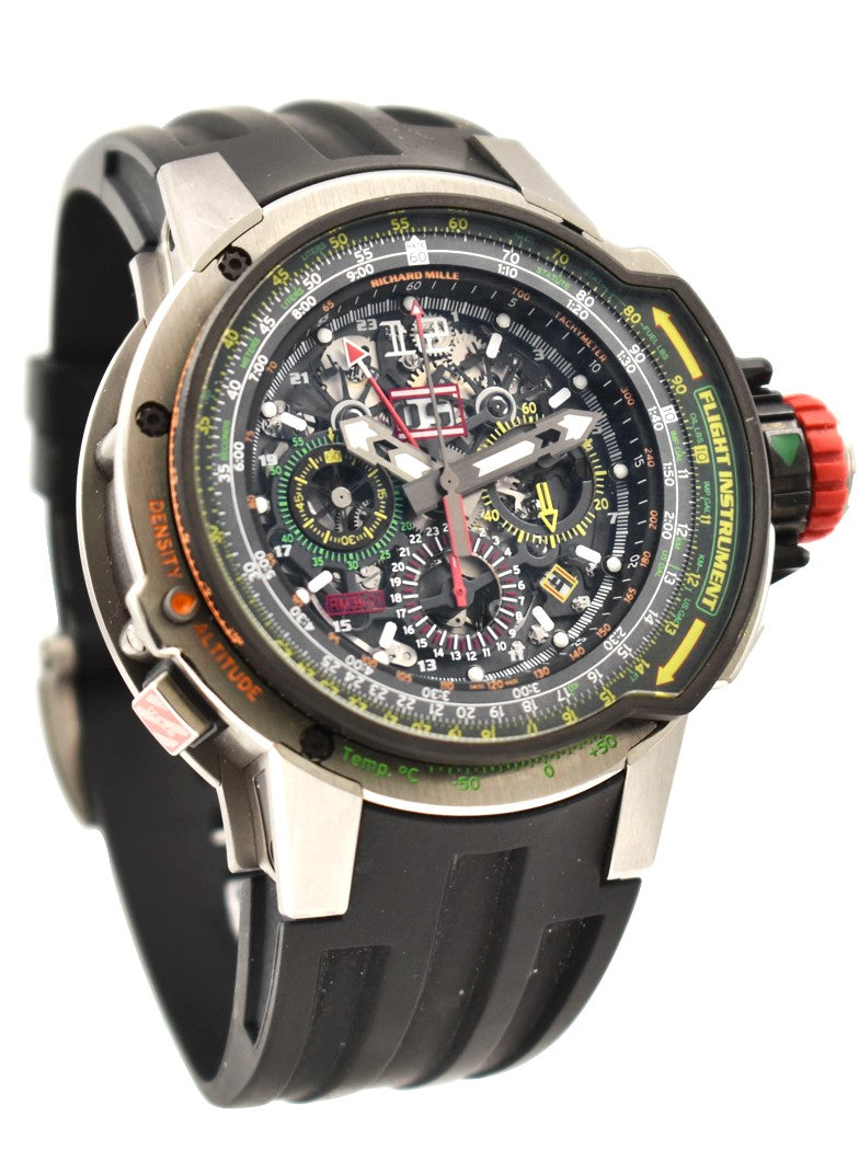 Replica Richard Mille RM 39-01 Automatic Aviation Flyback Chronograph Titanium