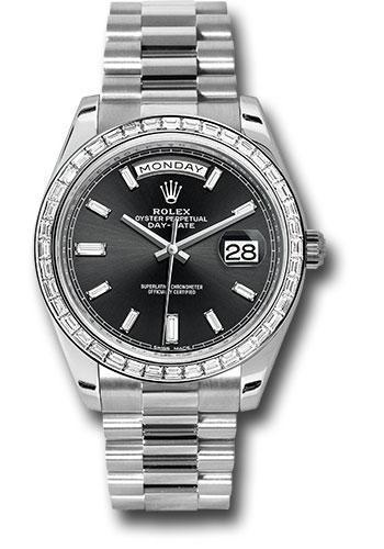 Replica Rolex 228238 Daydate 40mm Rose Gold Diamond Dial Presidential