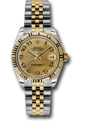 Replica Rolex Datejust 31mm Watch 178273 chcaj