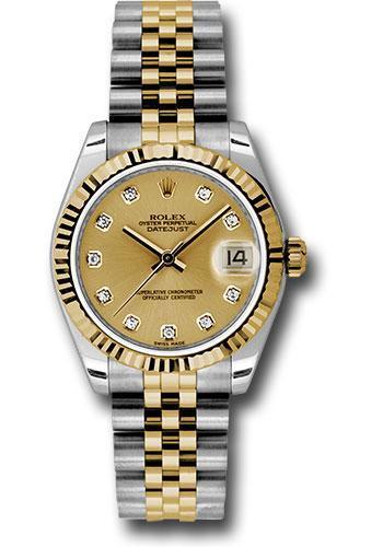 Replica Rolex Datejust 31mm Watch 178273 chdj