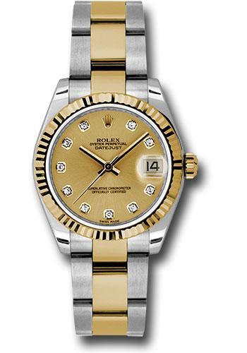 Replica Rolex Datejust 31mm Watch 178273 chdo