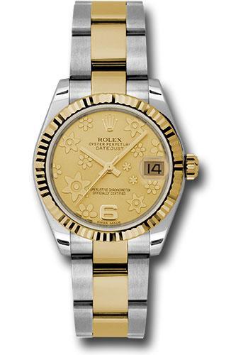 Replica Rolex Datejust 31mm Watch 178273 chfo