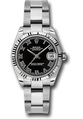 Replica Rolex Datejust 31mm Watch 178274 bkro