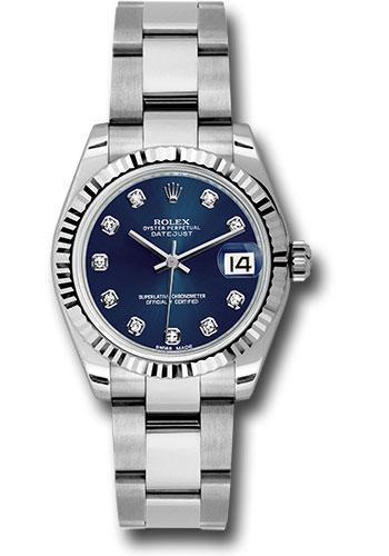 Replica Rolex Datejust 31mm Watch 178274 bldo
