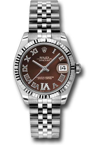 Replica Rolex Datejust 31mm Watch 178274 brdrj