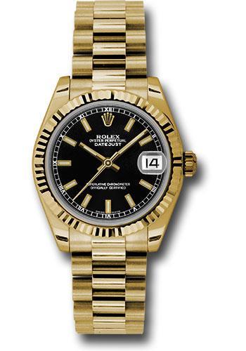 Replica Rolex Datejust 31mm Watch 178278 bkip