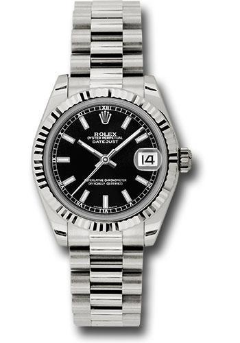 Replica Rolex Datejust 31mm Watch 178279 bkip