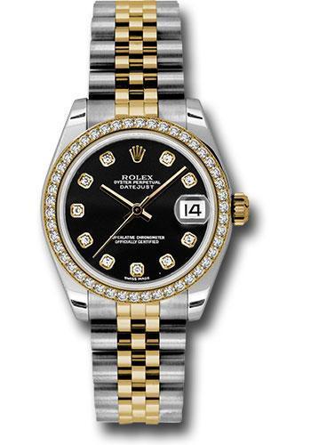 Replica Rolex Datejust 31mm Watch 178383 bkdj