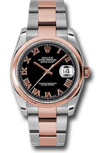 Replica Rolex Datejust 36mm Watch 116201 bkro