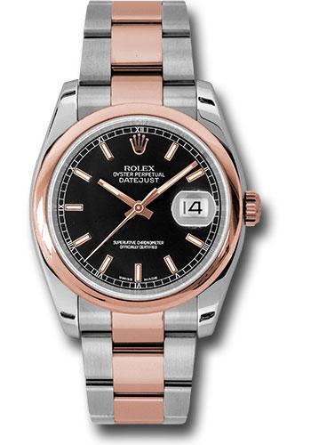 Replica Rolex Datejust 36mm Watch 116201 bkso