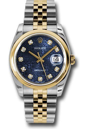 Replica Rolex Datejust 36mm Watch 116203 bljdj