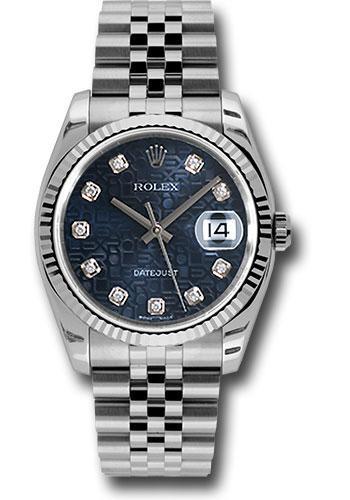 Replica Rolex Datejust 36mm Watch 116234 bljdj