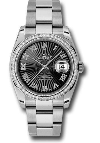 Replica Rolex Datejust 36mm Watch 116244 bksbro