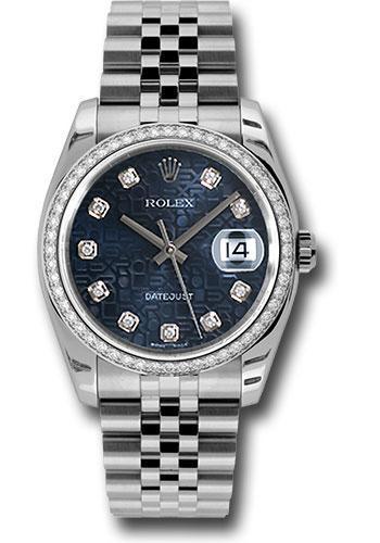 Replica Rolex Datejust 36mm Watch 116244 bljdj