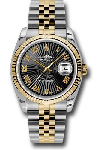 Replica Rolex Datejust 36mm Watch Rolex 116233 bksbrj Full Set Box & Papers