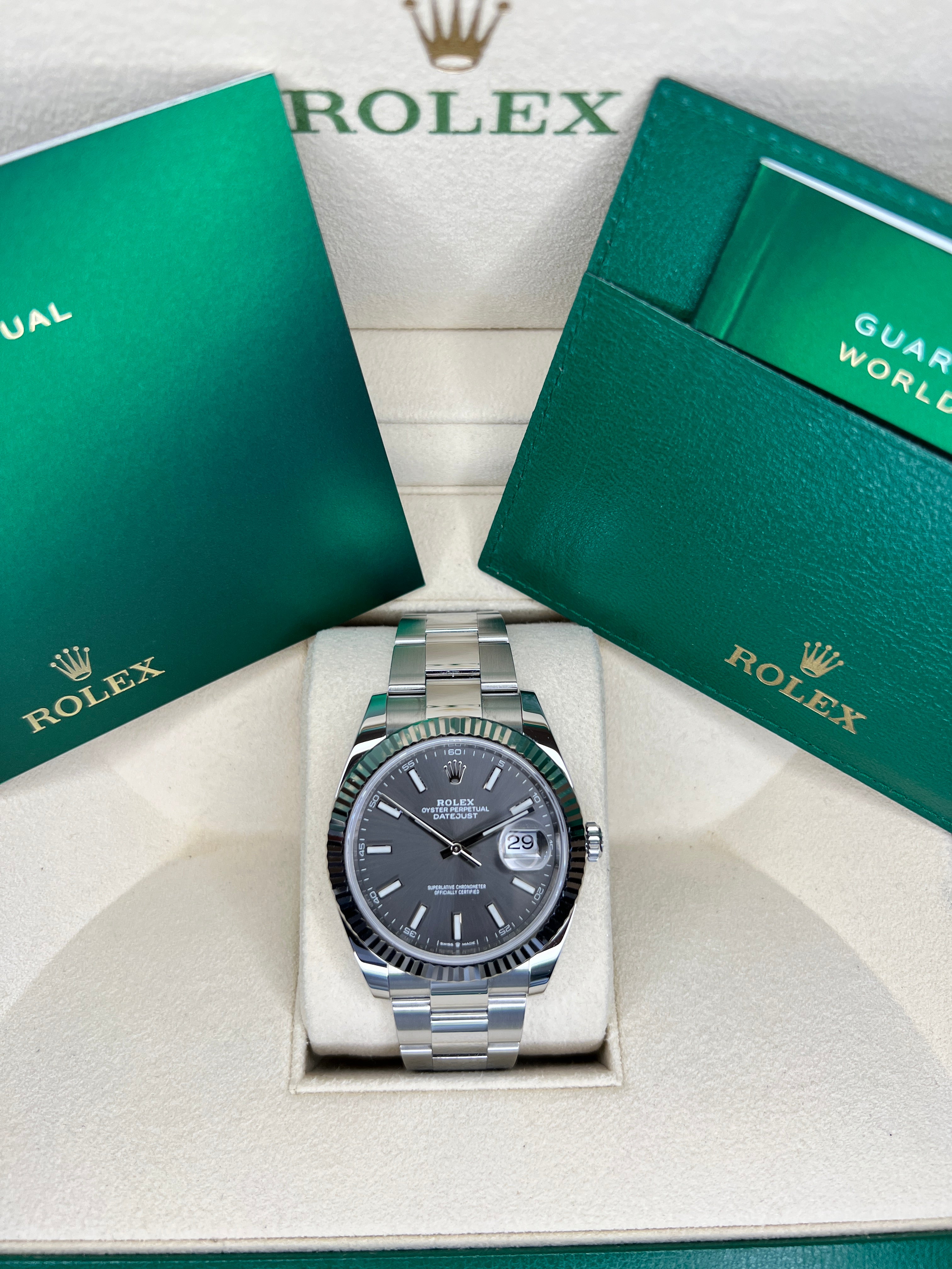 Replica Rolex Datejust 41mm Watch 126334 dkrio