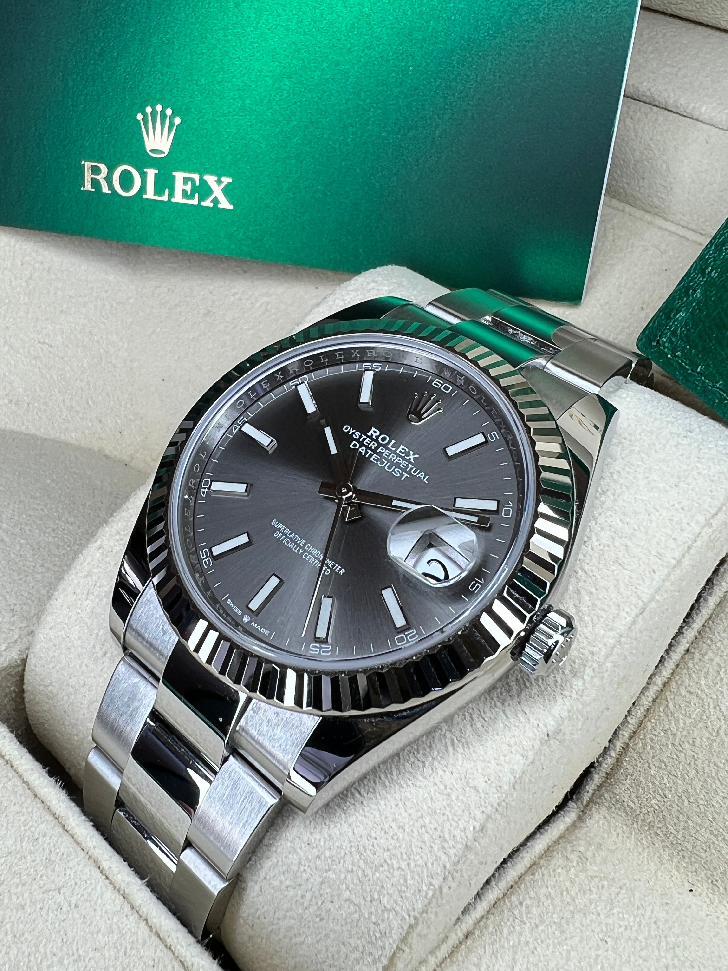 Replica Rolex Datejust 41mm Watch 126334 dkrio