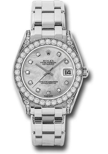 Replica Rolex Datejust Pearlmaster 34mm Watch: 81159 md