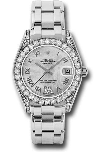 Replica Rolex Datejust Pearlmaster 34mm Watch: 81159 mdr