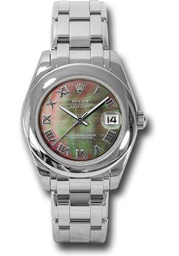Replica Rolex Datejust Pearlmaster 34mm Watch: 81209 dkmr