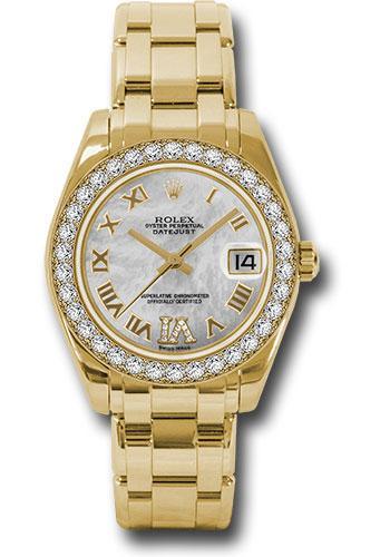 Replica Rolex Datejust Pearlmaster 34mm Watch: 81298 mdr