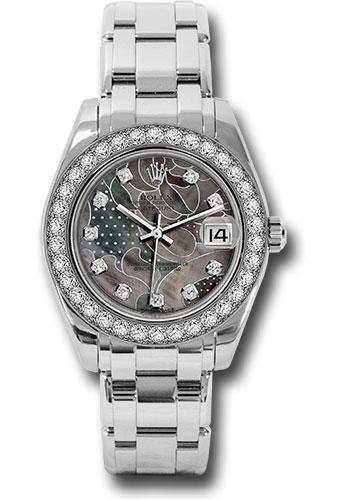 Replica Rolex Datejust Pearlmaster 34mm Watch: 81299 gdd